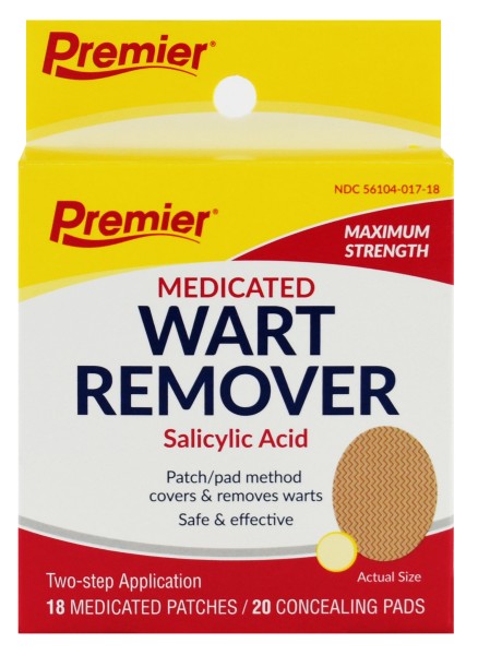 Premier Medicated Wart Remover Pads