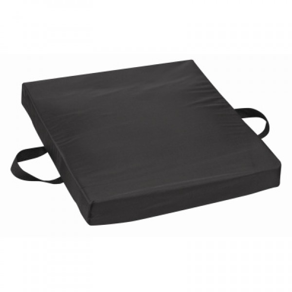 DMI® Gel/Foam Flotation Cushion, Nylon Cover, Black, 16