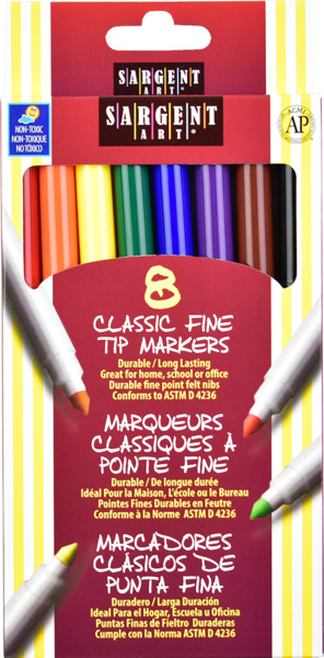 Sargent Art Fine Tip Markers