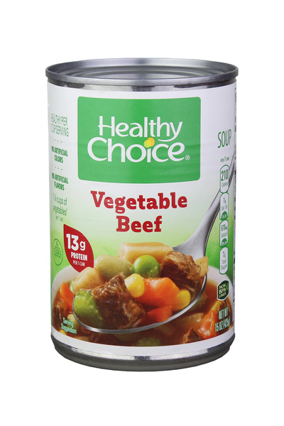 Healthy Choice Soup, Vegetable Beef