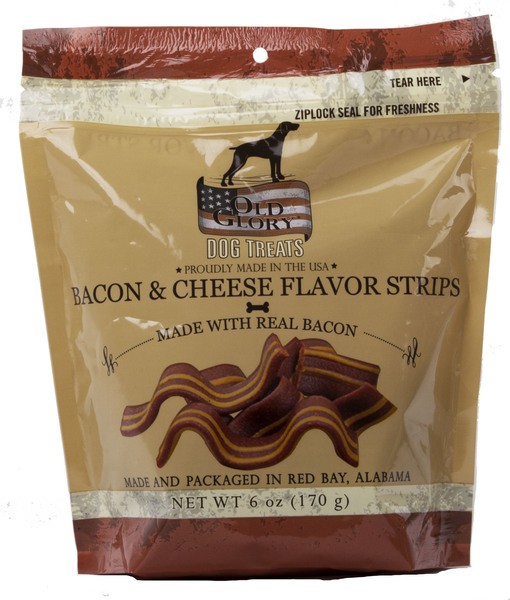 Old Glory Dog Treats Bacon Cheese Flavor Strips Discount Drug