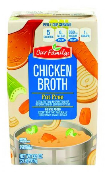 Our Family Aseptic Chicken Broth