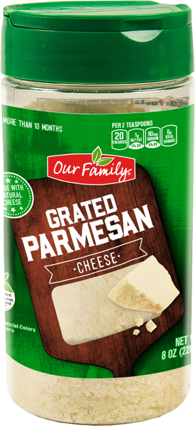 Our Family Grated Parmesan Cheese