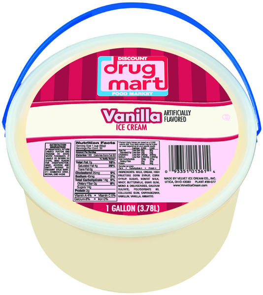 DDM Vanilla Ice Cream 4qt.