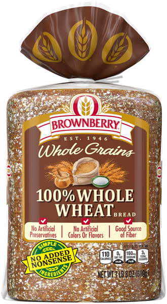 Brownberry 100% Whole Wheat Bread