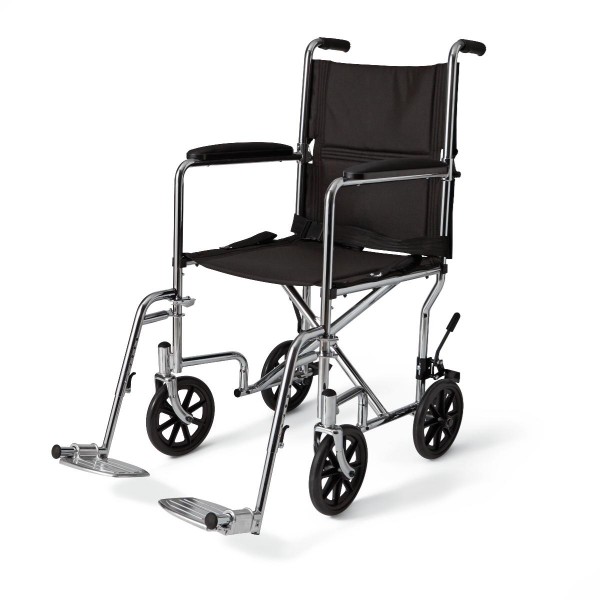 Medline Ultra Light Steel Transport Chair