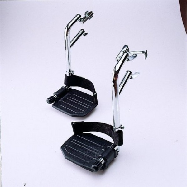 Invacare T93AA Swingaway Aluminum Wheelchair Footrests
