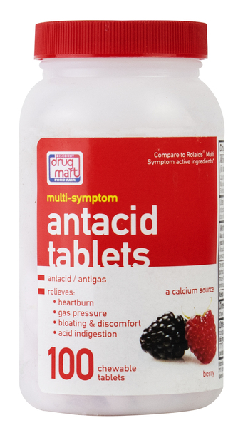 DDM Multi-Symptom Antacid Tablets