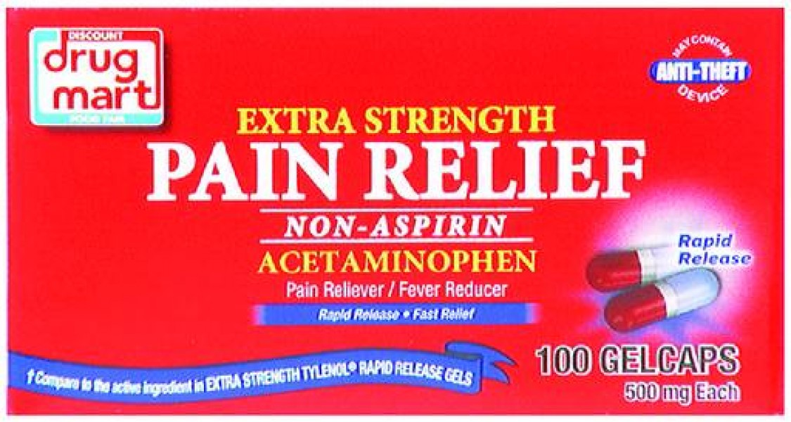 DDM Extra Strength Pain Relief Acetaminophen
