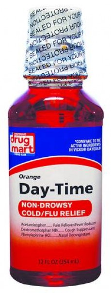 DDM Daytime Cold/Flu Relief Orange Flavor