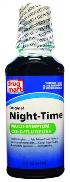 DDM Night-Time Original Multi-Symptom Cold/Flu Relief