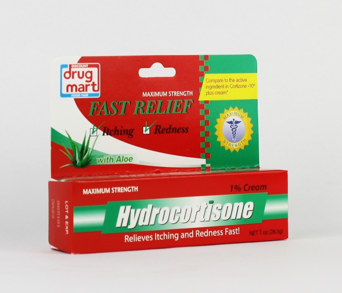 DDM Hydrocortisone 1% Cream with Aloe Vera