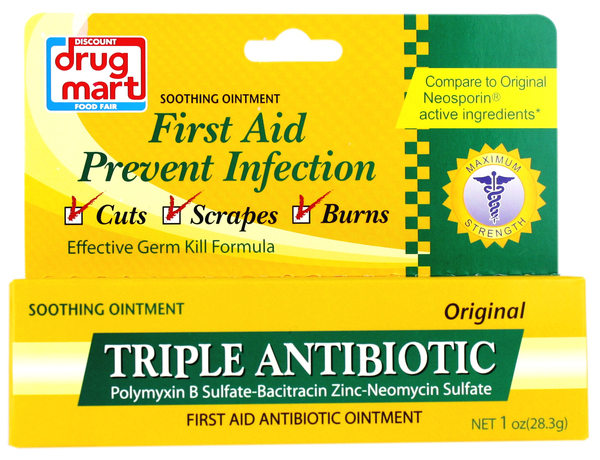DDM Trisporin Triple Antiobiotic Ointment