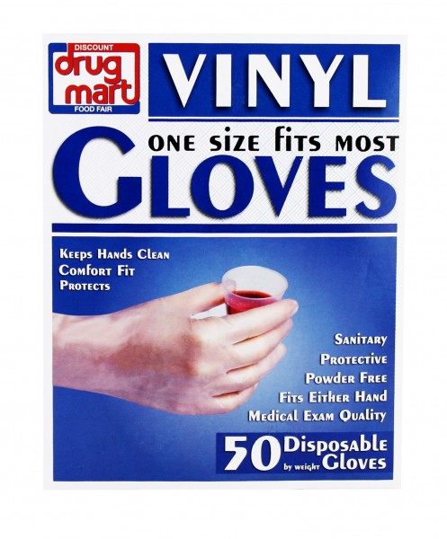 DDM Disposable Vinyl Gloves