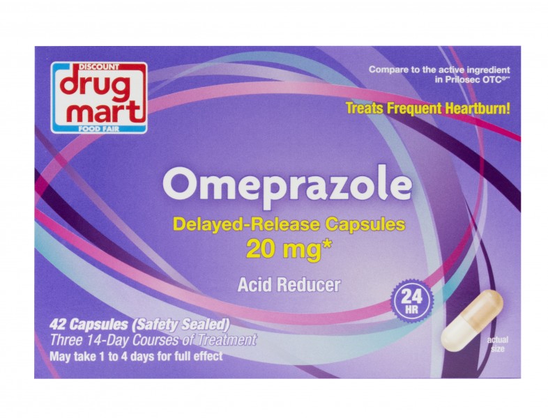 DDM Omeprazole 20 mg. Capsules
