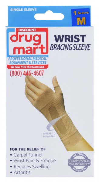 DDM Wrist Bracing Sleeve Size Medium