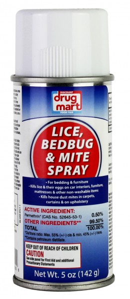 DDM Lice, Bedbug, and Mite Spray