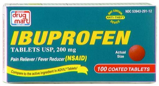 DDM Ibuprofen Tablets 200mg