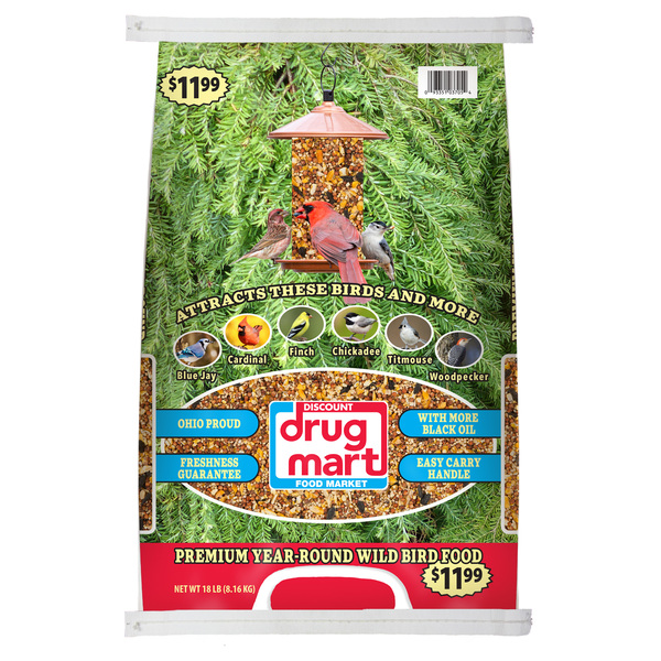 Drug Mart Wild Bird Food, Premium Year-Round