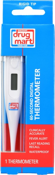 DDM Digital Thermometer with 5 Probe Covers