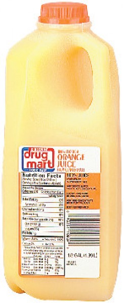 Discount Drug Mart Orange Juice