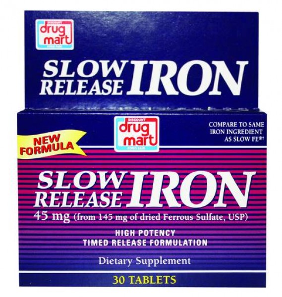 DDM Slow Release Iron 45 mg