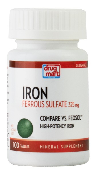 DDM Ferrous Sulfate 325 mg
