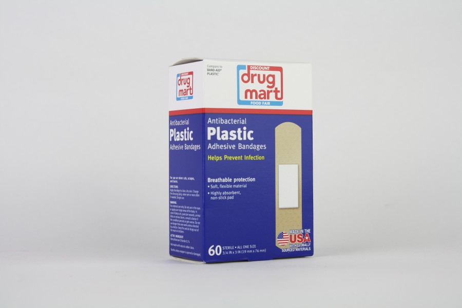 DDM Antibacterial Plastic Adhesvie Bandages