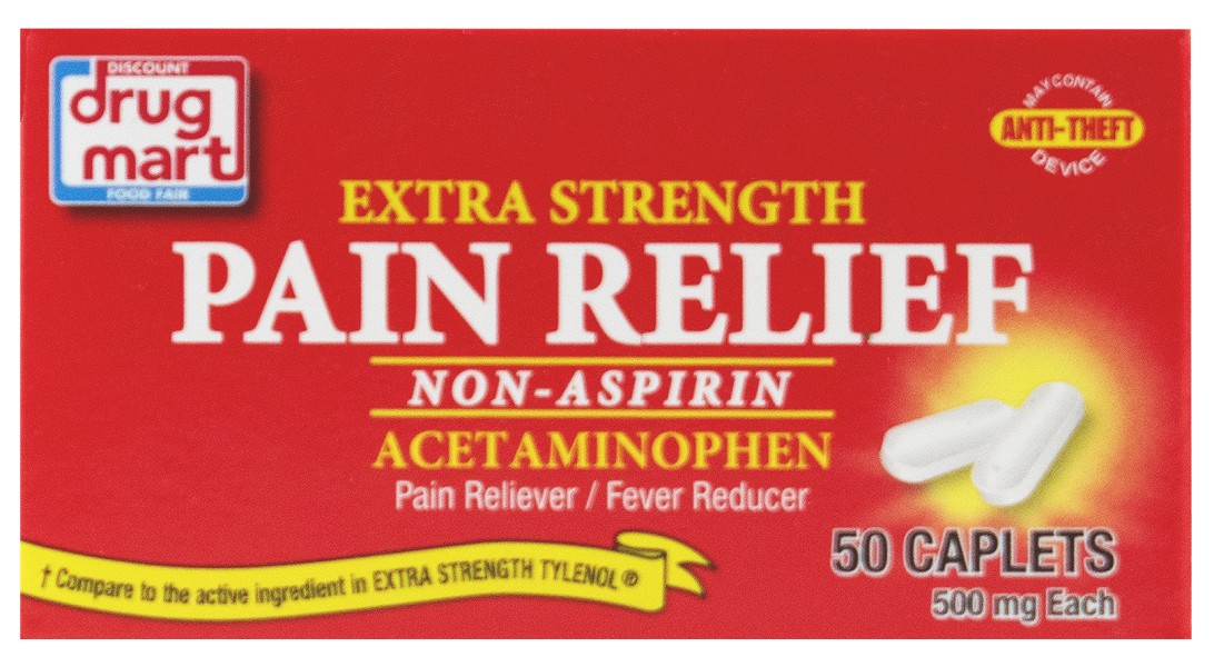 DDM Extra Strength Pain Relief Acetaminophen