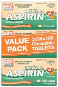 DDM Children's Aspirin Value Two-Pack