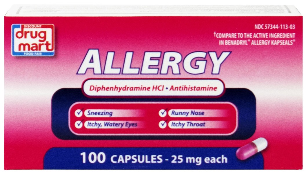 DDM Allergy Relief Capsules