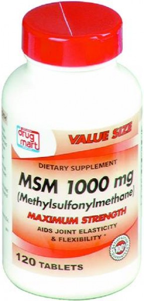 DDM MSM 1000MG Tablets