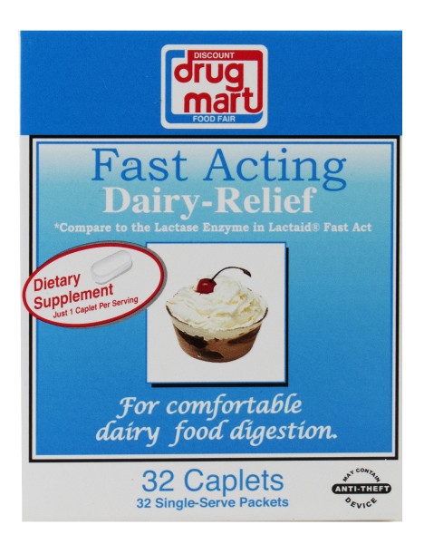 DDM Dairy Relief Caplets