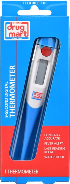 DDM 9 Second Flex Tip Digital Thermometer