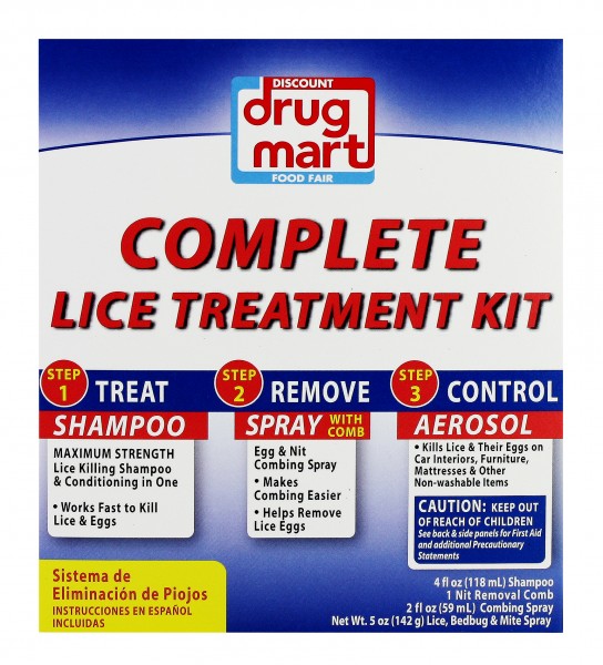 DDM Complete Lice Treatment Kit