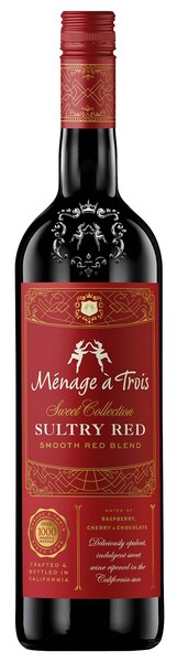 Menage A Trois Sultry Smooth Red Blend