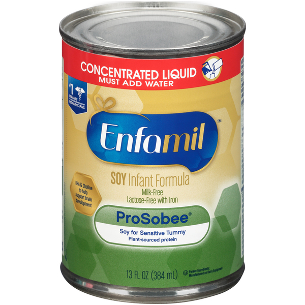 Enfamil Infant Formula, Soy, Lactose-Free with Iron, Milk-Free, Concentrated Liquid, Through 12 Months