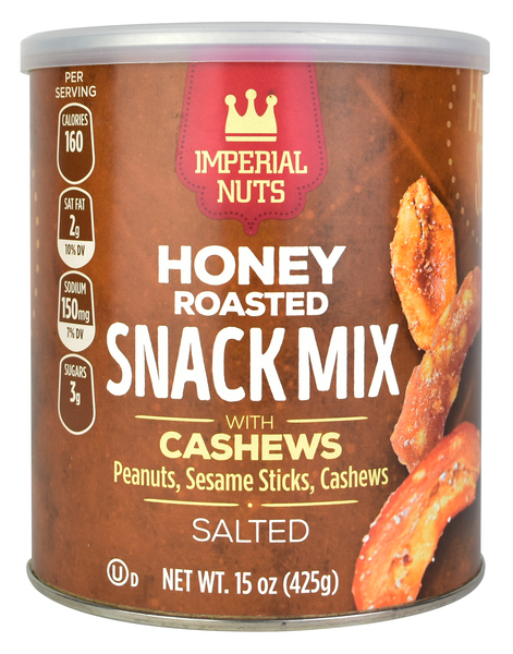 Honey Roasted Sesame Nut Mix, 4oz - Mister Snacks