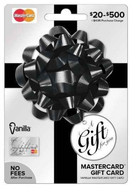 MasterCard Vanilla Gift Card $20-$500