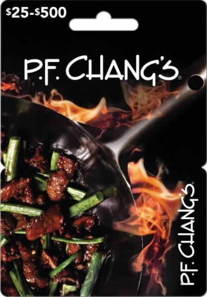 P.F. Chang's Gift Card $25-$500