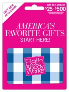 Bath and Body Works Gift Card