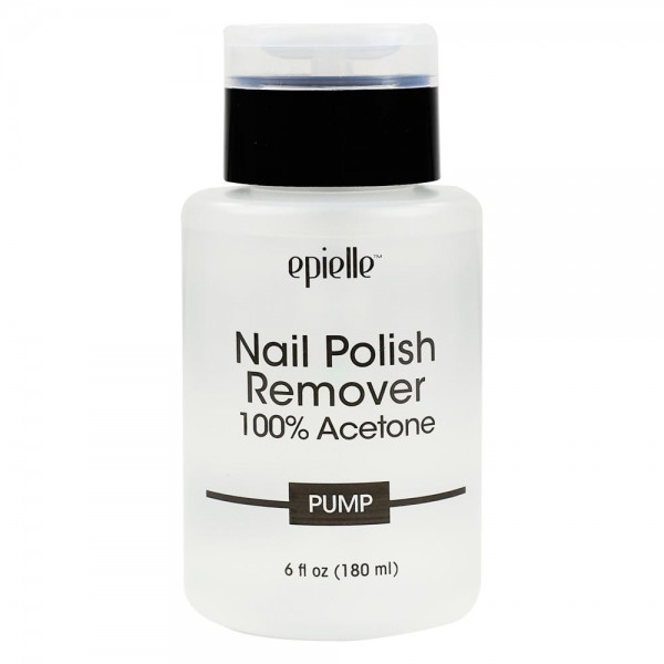 Epielle 100% Acetone Nail Polish Remover Pump