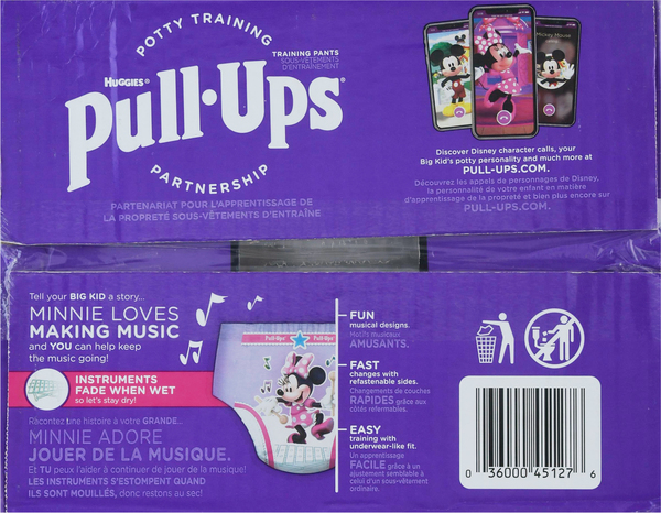 Pull-Ups Training Pants, Disney Junior Minnie, 3T-4T (32-40 lbs)
