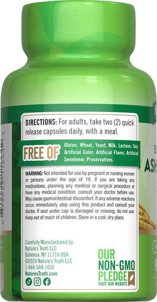 Nature's Truth Quick Release Capsules 3000 mg Extra Strength