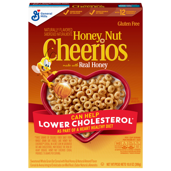 Cheerios Oat Cereal, Honey Nut