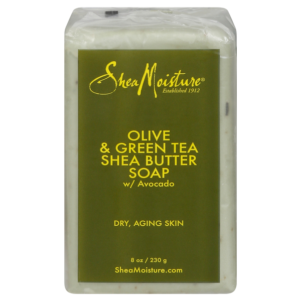 Shea Moisture Soap, Shea Butter, Olive & Green Tea
