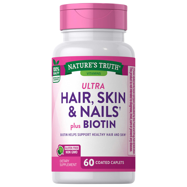 Nature's Truth Hair, Skin & Nails, Ultra, Caplets