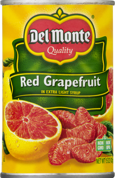 Del Monte Red Grapefruit, in Extra Light Syrup