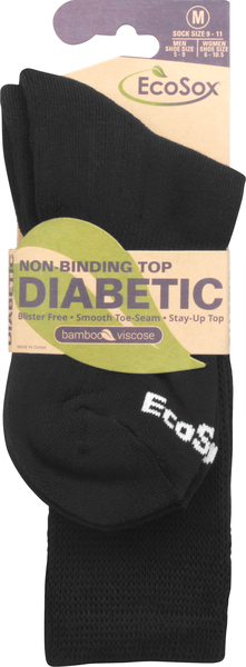 EcoSox Socks, Diabetic, M (9-11)