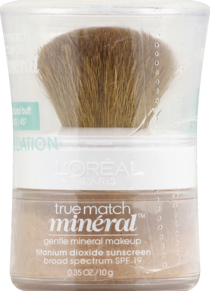 L'Oreal Foundation, Natural Buff N3/467, Broad Spectrum SPF 19